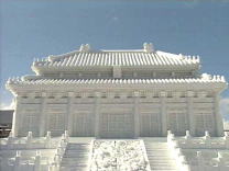 故宮博物館雪像