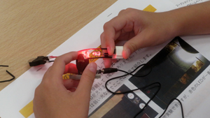 ＬＥＤの光で音楽を飛ばす送信器